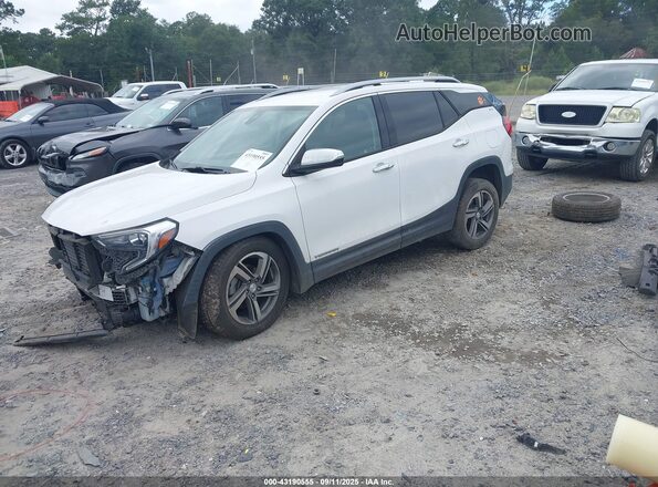 3GKALVEV4LL274567 2020 GMC TERRAIN White Передня ліва чверть
