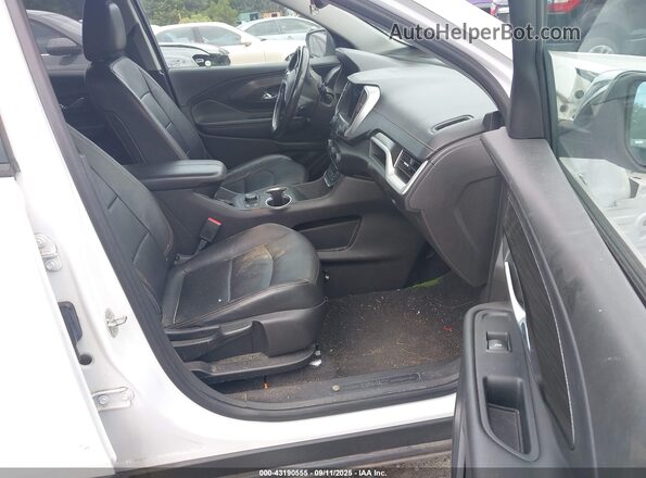 3GKALVEV4LL274567 2020 GMC TERRAIN White Вид салону спереду