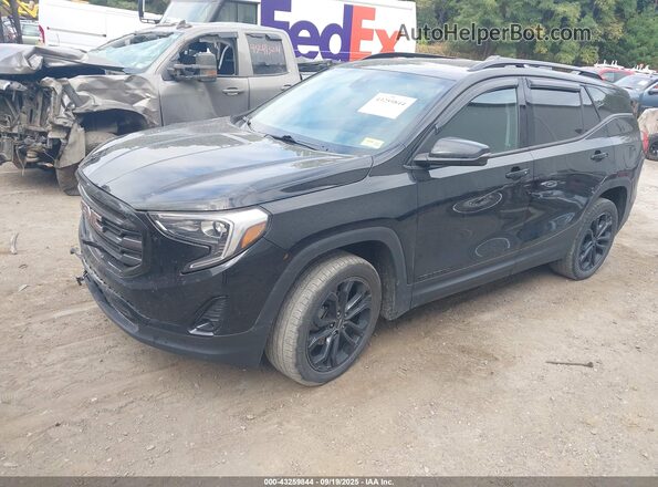3GKALVEV6LL298241 2020 GMC TERRAIN Black Передня ліва чверть