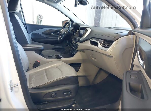 3GKALVEV7LL267466 2020 GMC TERRAIN White Вид салону спереду