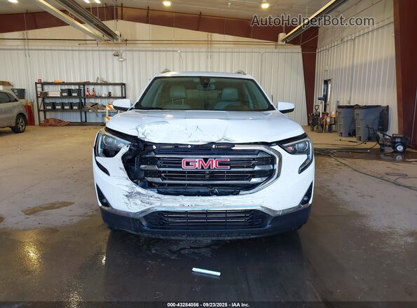 3GKALVEV7LL267466 2020 GMC TERRAIN White Вид щитка приладів