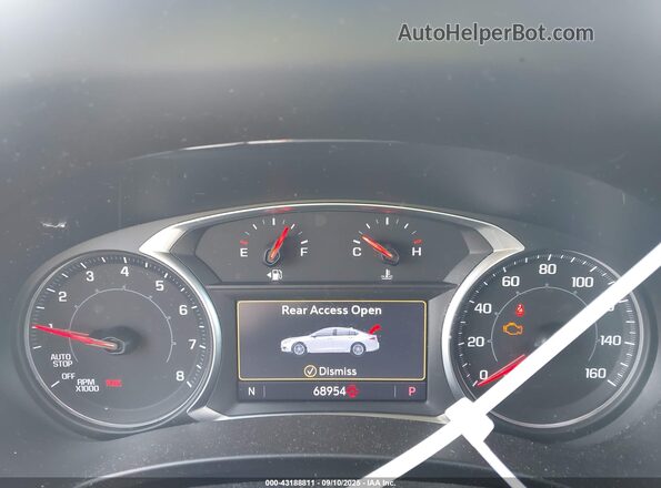 3GKALVEV7LL326404 2020 GMC TERRAIN White Rear seats view