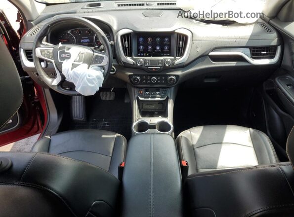 3GKALVEX3LL119686 2020 GMC TERRAIN Red Dashboard view