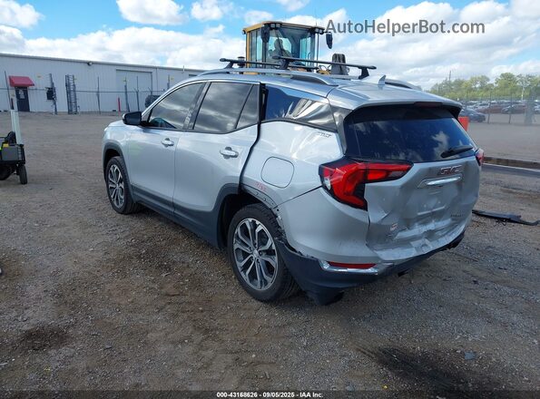 3GKALVEX5LL152995 2020 GMC TERRAIN Silver Trasero izquierdo