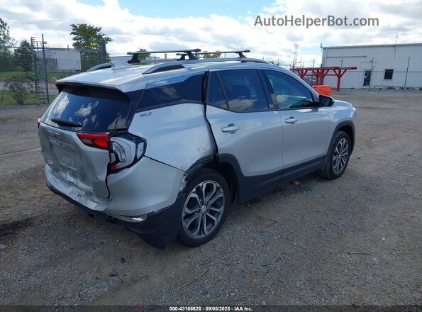 3GKALVEX5LL152995 2020 GMC TERRAIN Silver Trasero derecho