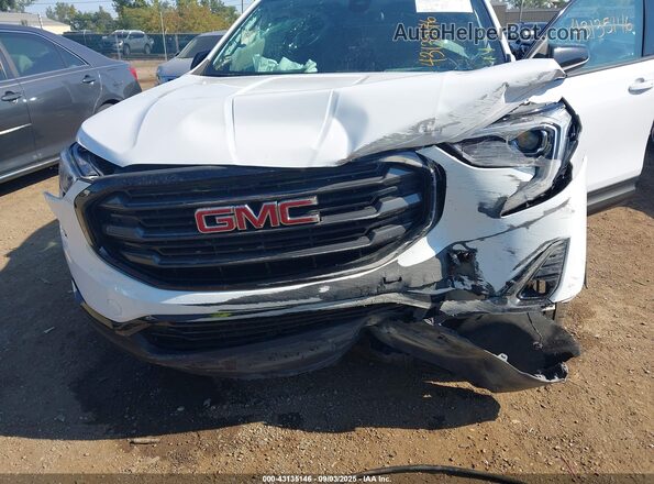 3GKALVEX8LL309287 2020 GMC TERRAIN White Вид спереду