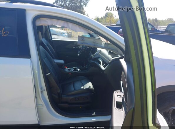 3GKALVEX8LL309287 2020 GMC TERRAIN White Вид салону спереду