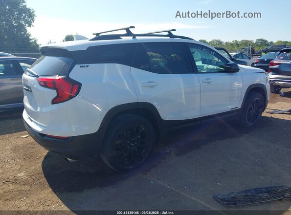 3GKALVEX8LL309287 2020 GMC TERRAIN White Задня права чверть