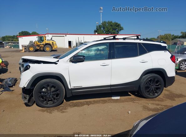 3GKALVEX8LL309287 2020 GMC TERRAIN White Панорамний вид салону 360°