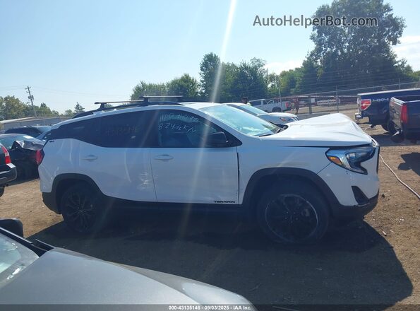 3GKALVEX8LL309287 2020 GMC TERRAIN White Вид задньої частини салону