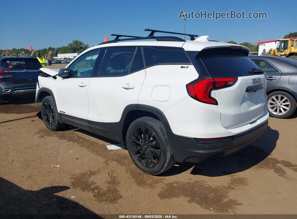 3GKALVEX8LL309287 2020 GMC TERRAIN White Задня ліва чверть