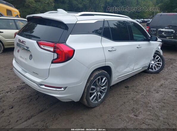 3GKALXEV5NL313827 2022 GMC TERRAIN Белый Задняя правая четверть