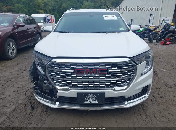 3GKALXEV5NL313827 2022 GMC TERRAIN Белый Вид щитка приборов