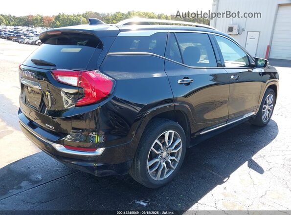 3GKALXEV7NL273525 2022 GMC TERRAIN Черный Задняя правая четверть