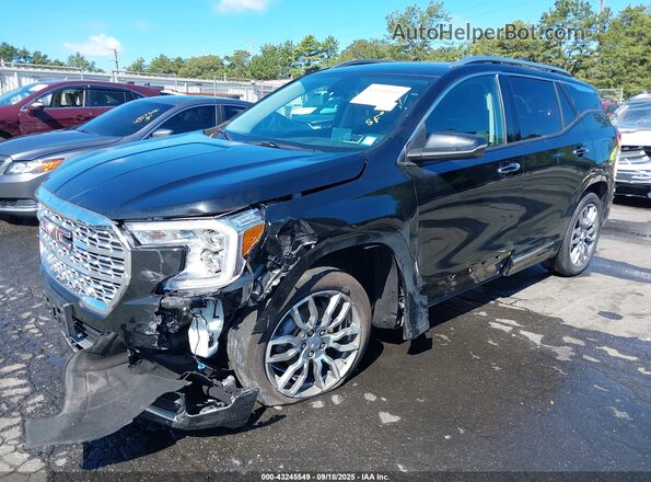 3GKALXEV7NL273525 2022 GMC TERRAIN Черный Передняя левая четверть
