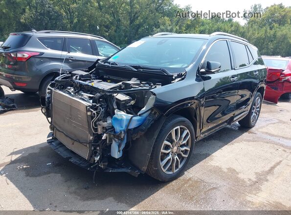 3GKALXEV8NL261125 2022 GMC TERRAIN Черный Передняя левая четверть
