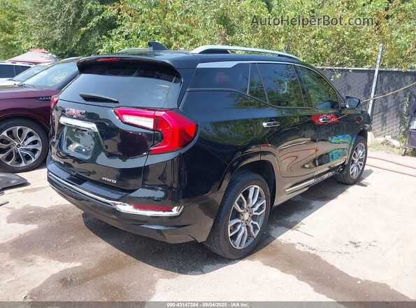 3GKALXEV8NL261125 2022 GMC TERRAIN Черный Задняя правая четверть