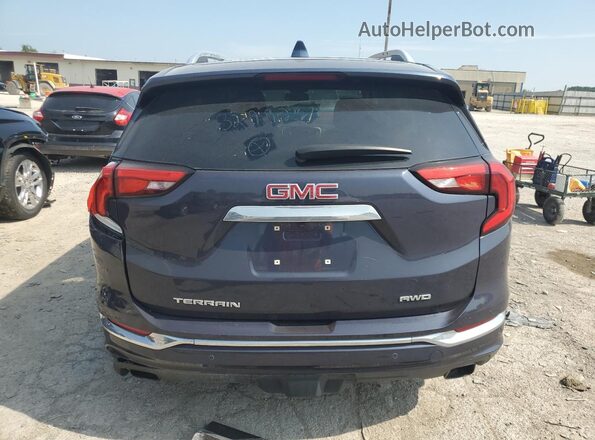 3GKALXEX7JL329927 2018 GMC TERRAIN Синий 