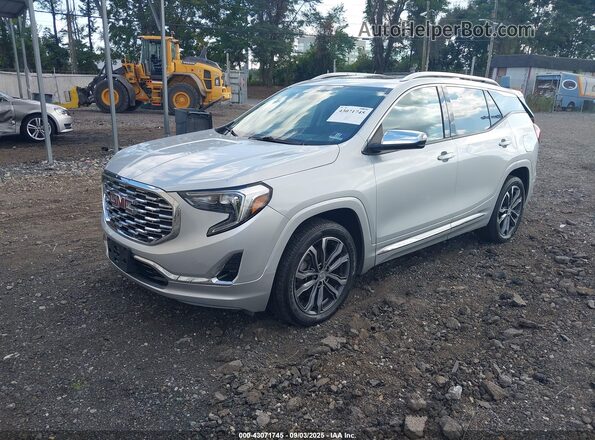 3GKALXEXXLL161400 2020 GMC TERRAIN Silver Передня ліва чверть