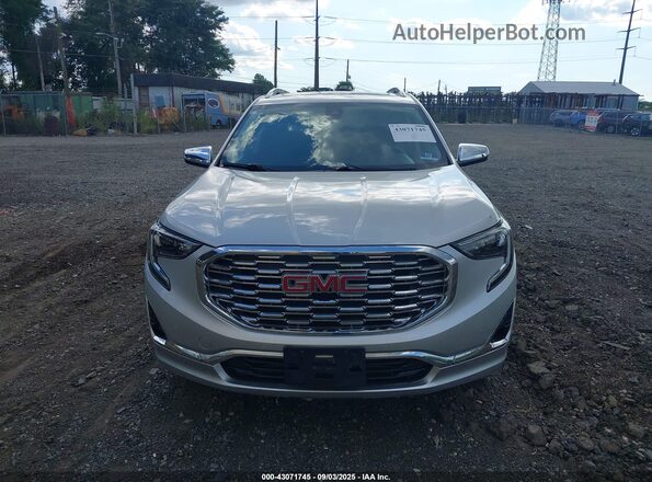 3GKALXEXXLL161400 2020 GMC TERRAIN Silver Вид щитка приладів