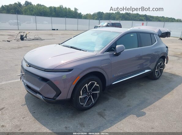 3GN7DNRP7SS255585 2025 CHEVROLET EQUINOX Gray Front left