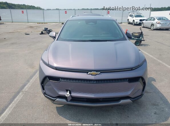 3GN7DNRP7SS255585 2025 CHEVROLET EQUINOX Gray Instrument cluster view