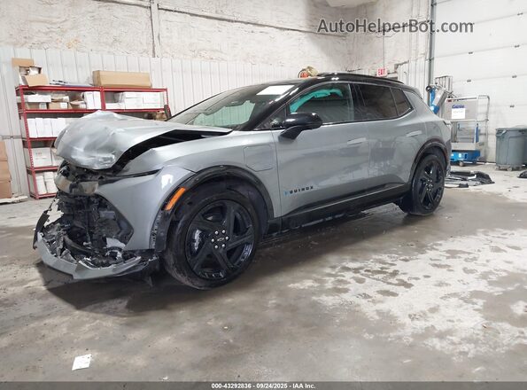 3GN7DPRR6RS240700 2024 CHEVROLET EQUINOX Gray წინა მარცხენა ხედი სამი მეოთხედიდან