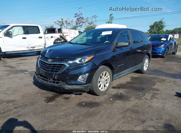 3GNAXHEV0LS540214 2020 CHEVROLET EQUINOX Dark Blue წინა მარცხენა ხედი სამი მეოთხედიდან