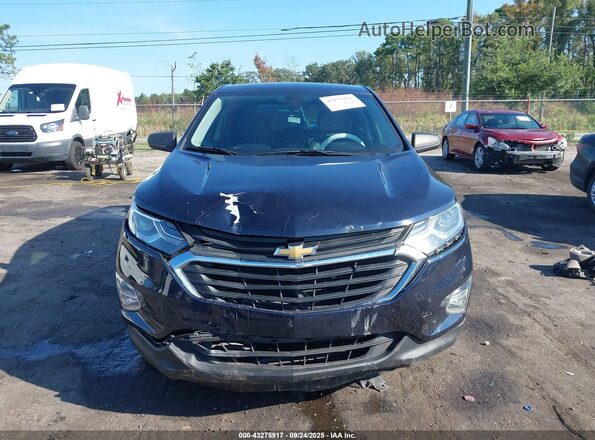 3GNAXHEV0LS540214 2020 CHEVROLET EQUINOX Dark Blue ხელსაწყოთა პანელის ხედი