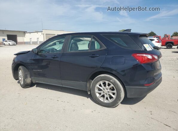 3GNAXHEV0LS734368 2020 CHEVROLET EQUINOX Blue Rear left