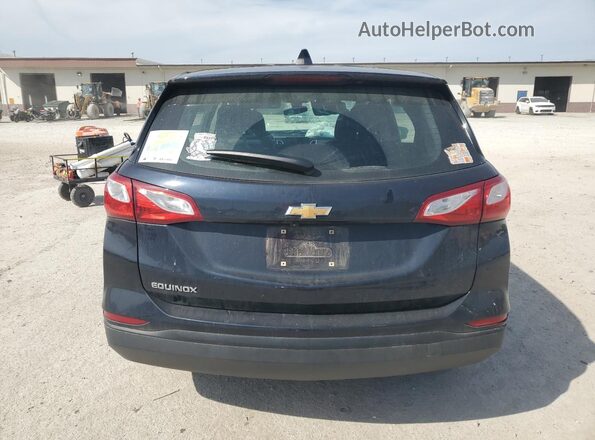 3GNAXHEV0LS734368 2020 CHEVROLET EQUINOX Blue Rear view