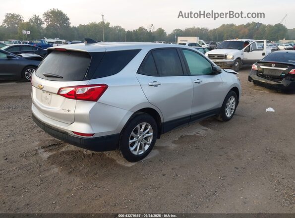 3GNAXHEV5LS554190 2020 CHEVROLET EQUINOX Silver Trasero derecho