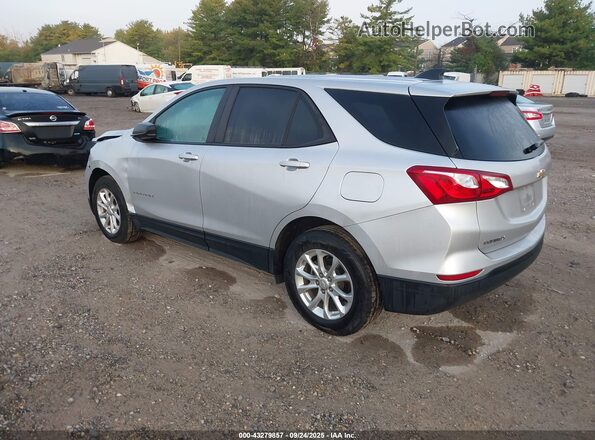 3GNAXHEV5LS554190 2020 CHEVROLET EQUINOX Silver Trasero izquierdo