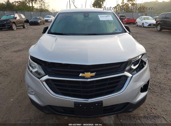 3GNAXHEV5LS554190 2020 CHEVROLET EQUINOX Silver Vista del cuadro de instrumentos