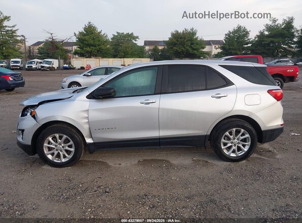 3GNAXHEV5LS554190 2020 CHEVROLET EQUINOX Silver Vista interior de 360 grados