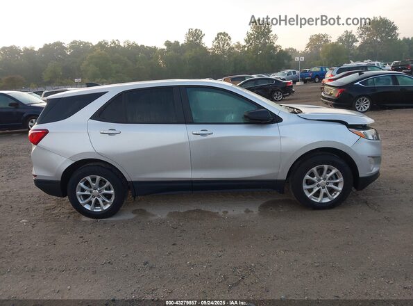 3GNAXHEV5LS554190 2020 CHEVROLET EQUINOX Silver Vista interior trasera