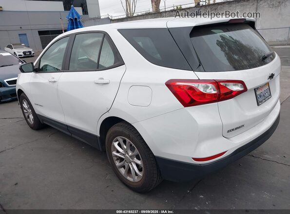 3GNAXHEV6LS531243 2020 CHEVROLET EQUINOX White Trasero izquierdo