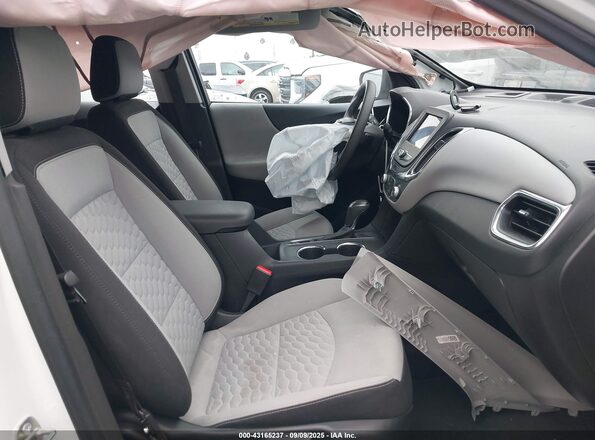 3GNAXHEV6LS531243 2020 CHEVROLET EQUINOX White Vista interior delantera