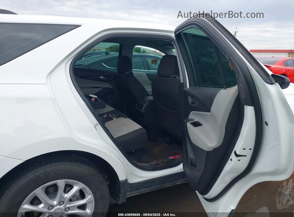 3GNAXHEV7LS721729 2020 CHEVROLET EQUINOX White VIN კოდის სტიკერის ხედი