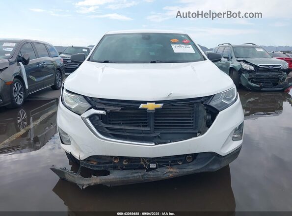 3GNAXHEV7LS721729 2020 CHEVROLET EQUINOX White წინა ხედი
