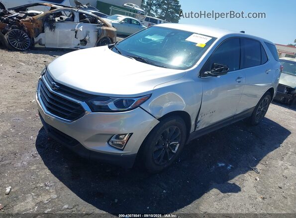 3GNAXJEV5LS711322 2020 CHEVROLET EQUINOX Серебряный Передняя левая четверть