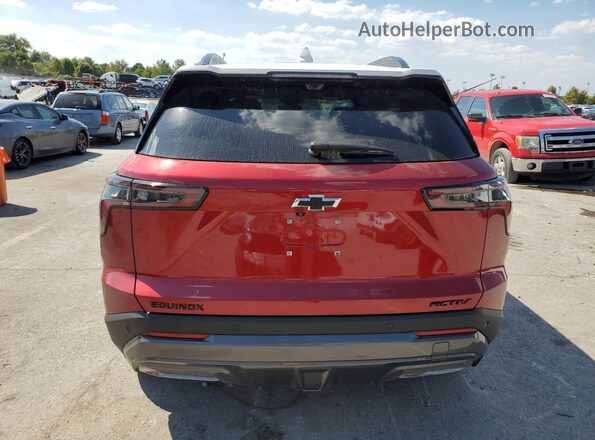 3GNAXKEGXSL224245 2025 CHEVROLET EQUINOX Red Widok z tyłu