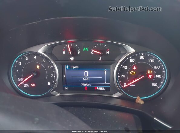 3GNAXKEV7LL272916 2020 CHEVROLET EQUINOX Blue უკანა სავარძლების ხედი