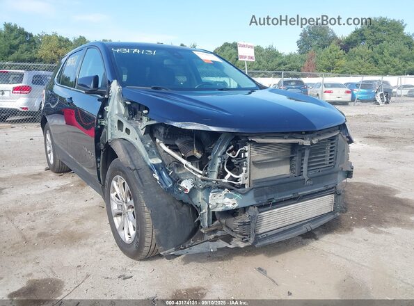 3GNAXKEV7LS685747 2020 CHEVROLET EQUINOX Dark Blue Вид спереду