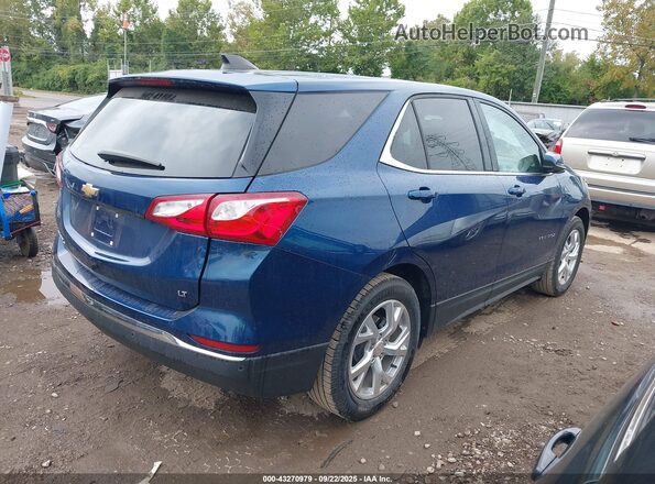 3GNAXKEV8LL332766 2020 CHEVROLET EQUINOX Blue Задня права чверть