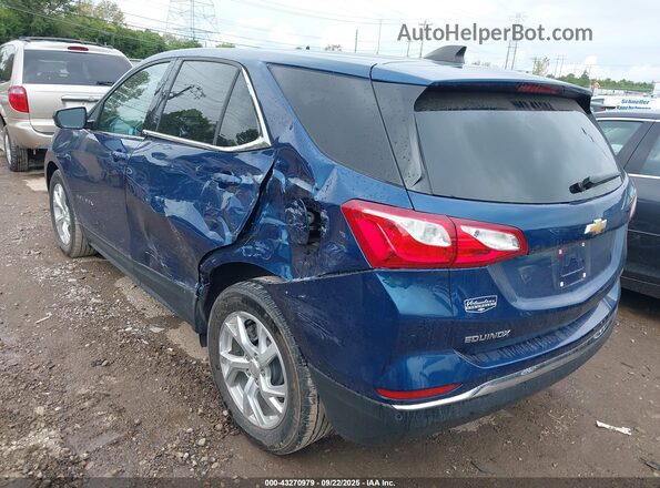 3GNAXKEV8LL332766 2020 CHEVROLET EQUINOX Blue Задня ліва чверть
