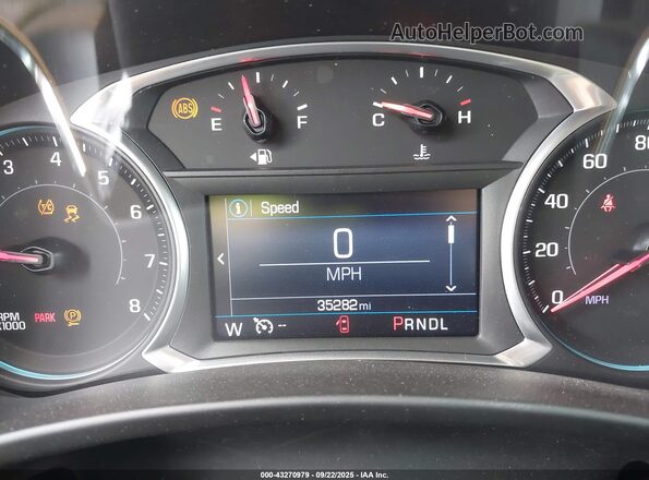 3GNAXKEV8LL332766 2020 CHEVROLET EQUINOX Blue Вид задніх сидінь