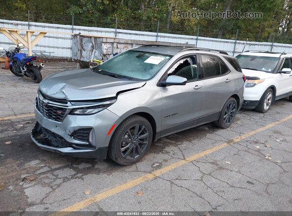 3GNAXMEG6PS133336 2023 CHEVROLET EQUINOX Gray Przód lewy