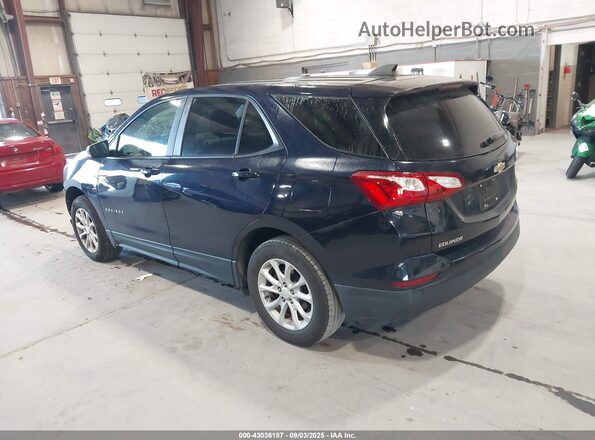 3GNAXSEV7LS630425 2020 CHEVROLET EQUINOX Dark Blue Rear left