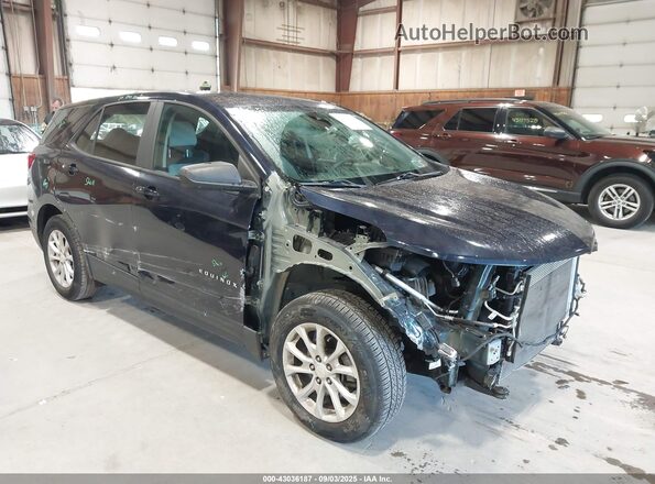 3GNAXSEV7LS630425 2020 CHEVROLET EQUINOX Dark Blue Front view